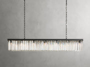 Gideon Crystal Rectangular Chandelier 60", 72"