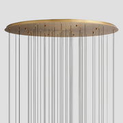 Soltaire Round Chandelier 17'' 24'' 36'' 58''