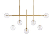 JC Roscoe Linear Chandelier 60" 72"