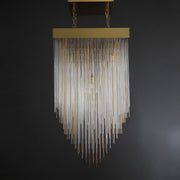 JC Cascada Square Chandelier 21", 30"