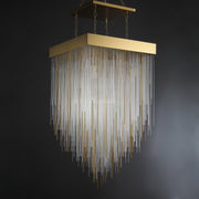 JC Cascada Square Chandelier 21", 30"