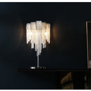 Alisa Luxury Hardware Aluminum Chain Tassel Table Lamp - jchandelier