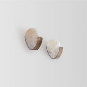 Braden Alabaster Minimalist Wall Sconce