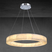 Rivaga Calcite Round Chandelier 31"40"60"