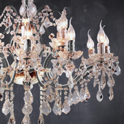 JC Monica Vintage Crystal Chandelier