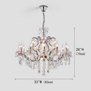 CRYSTAL CHANDELIER ANTIQUE