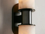 Harlin 2-Light Wall Sconce in Alabaster