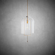 JC Ondel Glass Pendant Light 28"H, 32"H