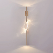 Callista Modern Crystal Linear Wall Sconce