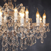 JC Monica Vintage Crystal Chandelier