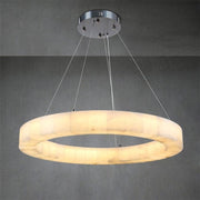 Rivaga Calcite Round Chandelier 31"40"60"