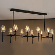 Tulipe Linear Chandelier 52"65"