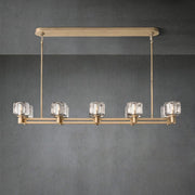 Demaket Double Linear Chandelier 54"72"