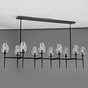 Tulipe Linear Chandelier 52"65"