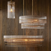 Milo Modern Glass Round Chandelier