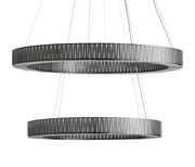 Jared Modern Round Two-Tier Chandelier 47", 60"