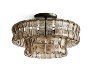 JC Amor Glass Flush Mount Chandelier For Bedroom