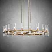 JC Manor Series Blown Glass Chandelier