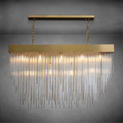 JC Cascada Rectangular Chandelier 54"