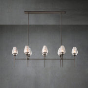 Tulipe Linear Chandelier 52"65"