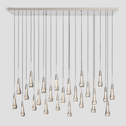 Soltaire Linear Chandelier 37'' 50''  70''W