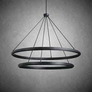 JC Vitas Two-Tier Round Chandelier 60"