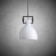 JC Miranda Modern Milk Glass Pendant Light