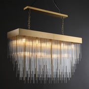 JC Cascada Rectangular Chandelier 54"