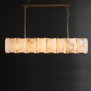 JC Aubrey Calcite Rectangular Chandelier 54"