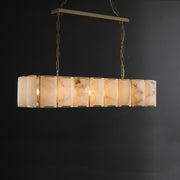 JC Aubrey Calcite Rectangular Chandelier 54"