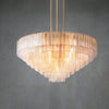 Sirena Clear Round Chandelier 52"