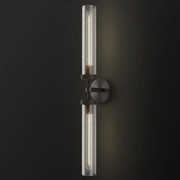 JC Lanchester Round Linear Grand Wall Sconce