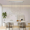 Soltaire Linear Chandelier 37"W