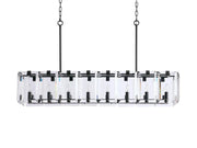 Amaya Rectangular Chandelier 12/16 Light