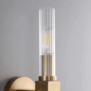 JC Prismatic Glass Linear Wall Sconce