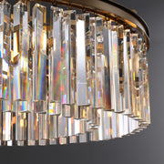 JC French Classicm Series K9 Crystal Round / Linear Chandelier