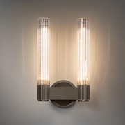 JC Prismatic Upgraded Double Sconce