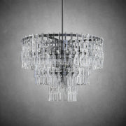 JC Margerie 3-Tier Round Chandelier 36"