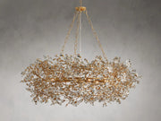 Eamon Crystal Flowers Creative Crown Chandelier 39", 48"