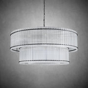 JC Sofil 2-Tier Round Chandelier 60"