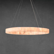 Rivaga Calcite Round Chandelier 31"40"60"