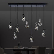 JC Raindrops Rectangle Chandelier