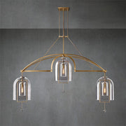 Fulcram Linear Chandelier 61" 3 Lights