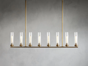 Fiora Modern Glass Linear Chandelier