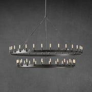 Camina Vintage Filament 2-Tier Chandelier