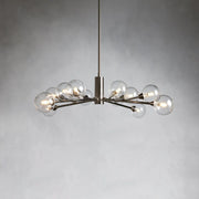 Apollo Modern Glass Ball Round Chandelier