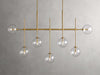 JC Roscoe Linear Chandelier 60" 72"