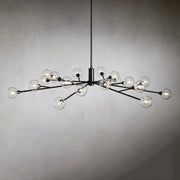 Apollo Modern Glass Ball Round Chandelier