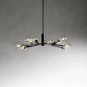 Apollo Modern Glass Ball Round Chandelier