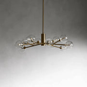 Apollo Modern Glass Ball Round Chandelier